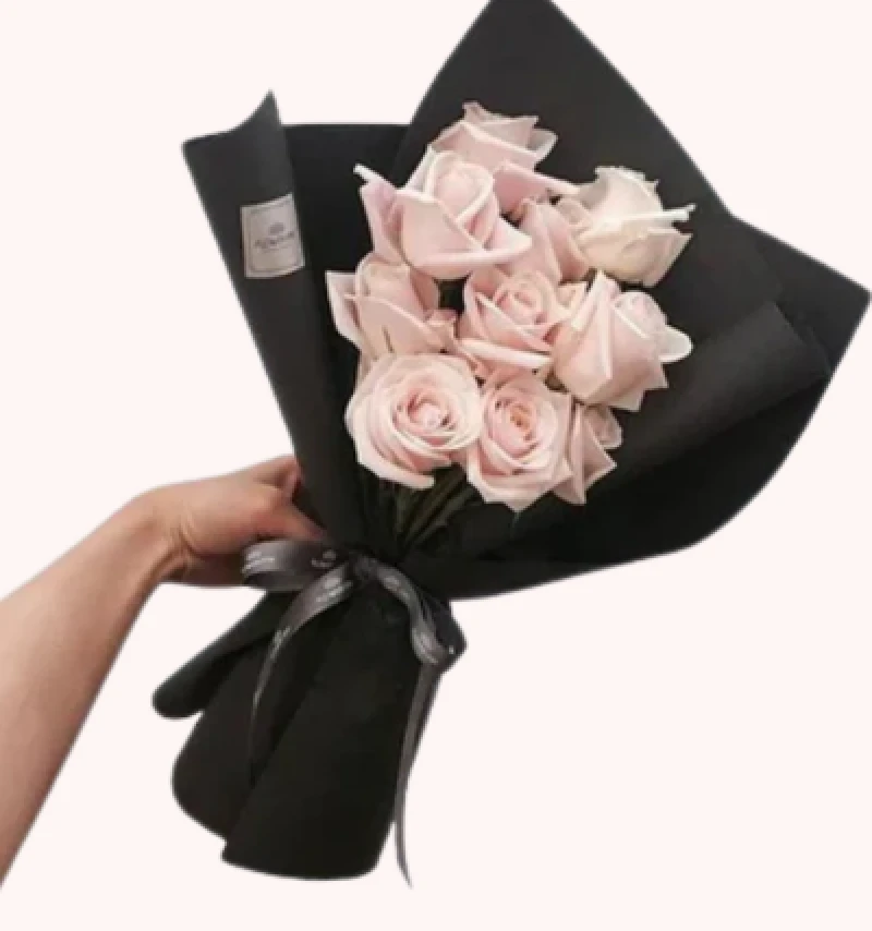 Delicate Pink Rose Bouquet